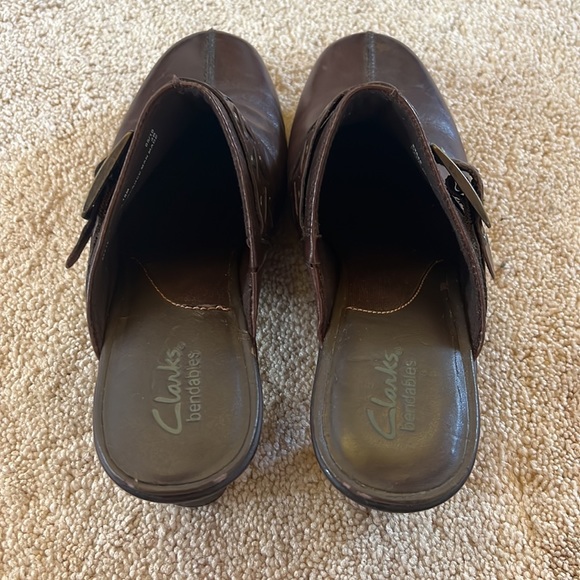 Clarks Bendables Brown Women Slip On - Picture 7 of 9